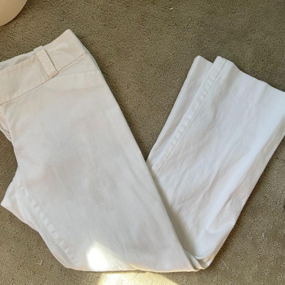 The Limited Drew Fit White pant Size 6/8